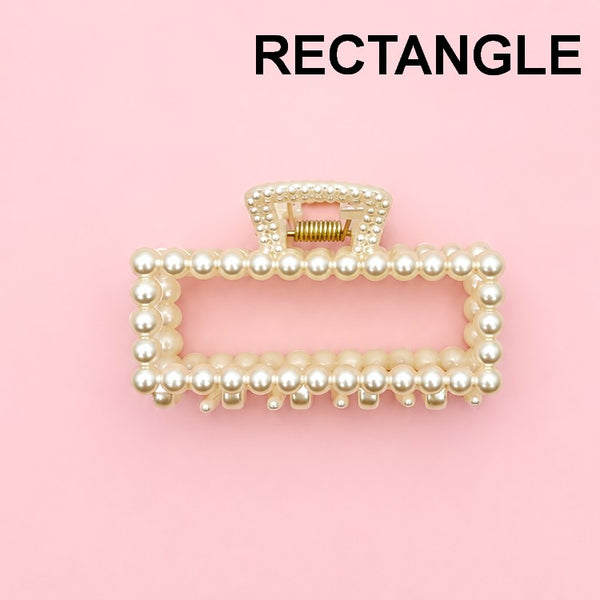 PEARL HAIR CLAW CLIPS | 40H736