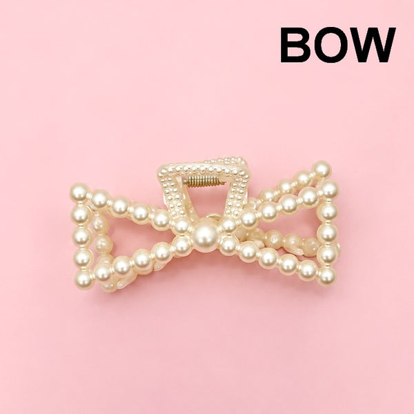 PEARL HAIR CLAW CLIPS | 40H736