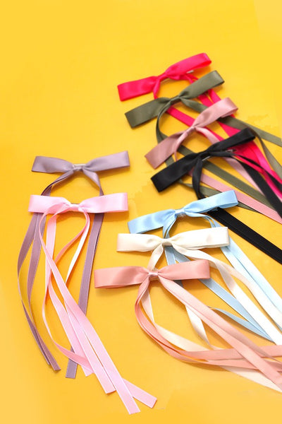 LONG BOW HAIR CLIP | 40H737