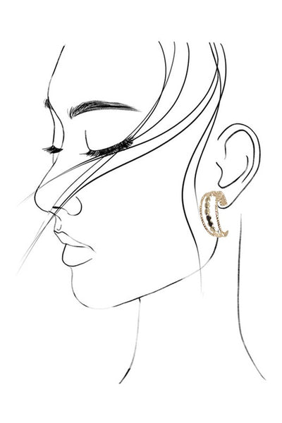 MID TRIO LAER HOOP EARRINGS | 31E24156