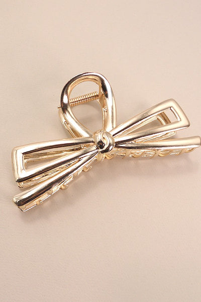 JUMBO BOW RIBBON HAIR CLAW CLIPS | 40H749