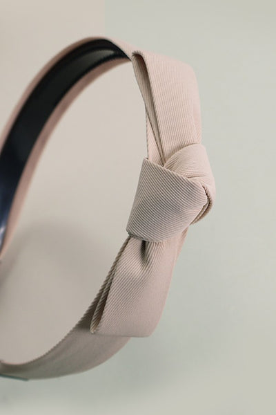 CLASSIC BOW KNOTTED HEADBAND HAIR BAND | 40HB151