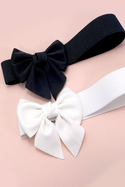 STRETCHABLE ELASTIC BOW BELT | 40BT630