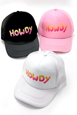 HOWDY TRUCKER HAT CAP | 40HW724