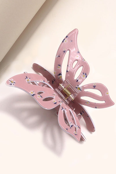 JUMBO CUT OUT BUTTERFLY HAIR CLAW CLIPS | 40H772