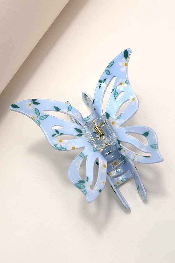 JUMBO CUT OUT BUTTERFLY HAIR CLAW CLIPS | 40H772