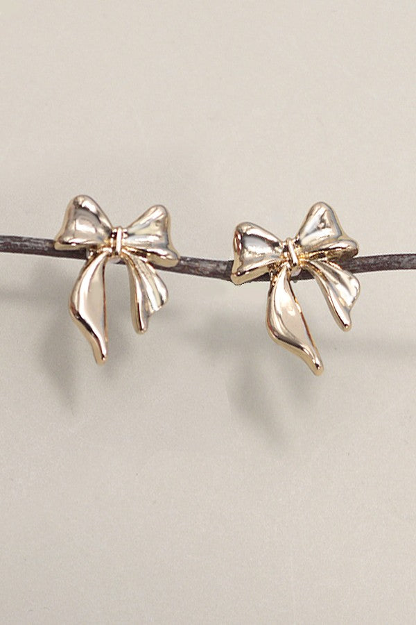 BOW STUD EARRINGS | 80E3134