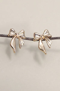 BOW STUD EARRINGS | 80E3134