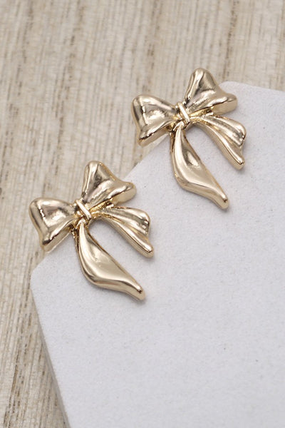 BOW STUD EARRINGS | 80E3134