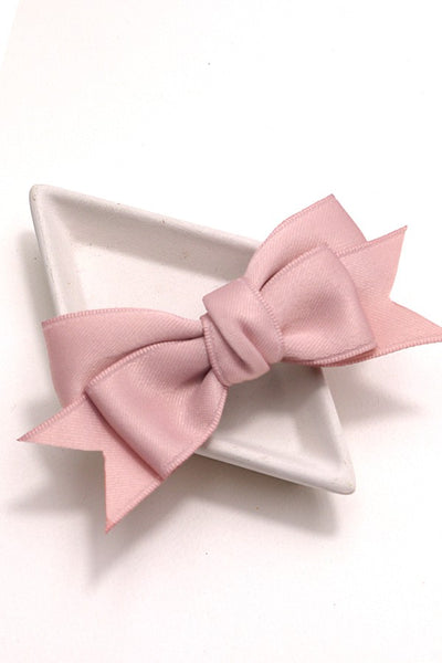 DOUBLE BOW RIBBON HAIR CLIPS | 40H780