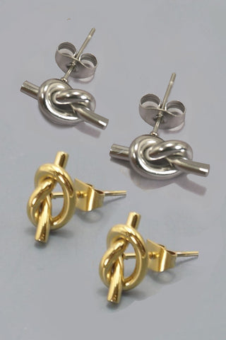 18K STAINLESS STEEL WATERPROOF TARNISH FREE KNOT | 40E305