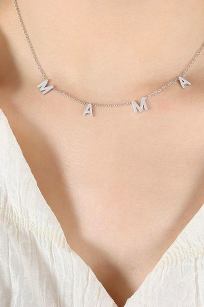 STAINLESS STEEL WATERPROOF TARNISH FREE NECKLACE | 40NK321