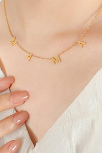 STAINLESS STEEL WATERPROOF TARNISH FREE NECKLACE | 40NK321