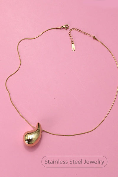 STAINLESS STEEL WATERPROOF TARNISH FREE NECKLACE | 40NK319