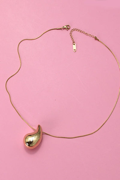 STAINLESS STEEL WATERPROOF TARNISH FREE NECKLACE | 40NK319