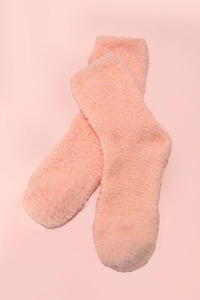 HOLIDAY WARM CORAL FLEECE PLUSH FUZZY SOCKS | 40S02049