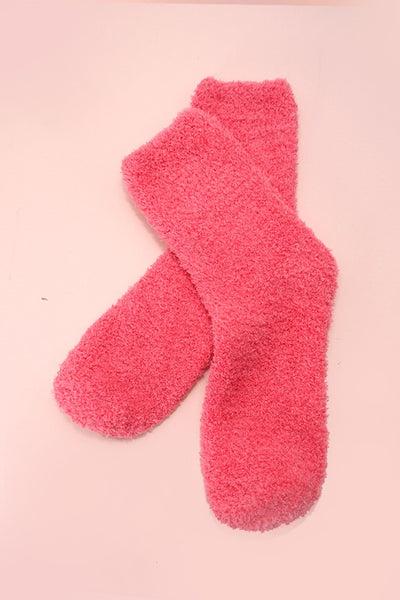 HOLIDAY WARM CORAL FLEECE PLUSH FUZZY SOCKS | 40S02049