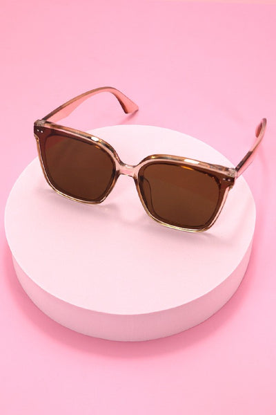 ACETATE SQUARE CATEYE SUNGLASSES SET | 40SG813