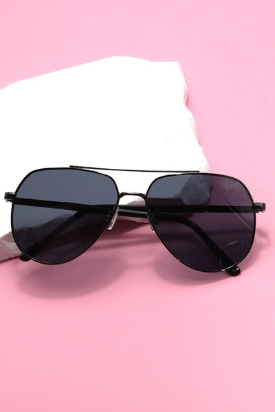 DOUBLE BRIDGE SUNGLASSES AVIATOR SET | 40SG814