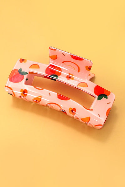 FRUITS RECTANGLE HAIR CLAW CLIPS | 40H805