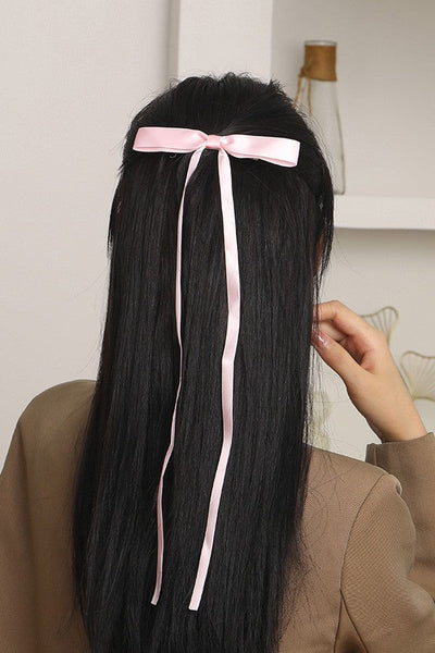 LONG BOW  SATIN HAIR CLIPS 14 inch | 40H807