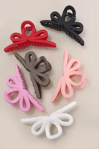 XTRA LARGE MATTE BOW HAIR CLIP CLAW | 40H813