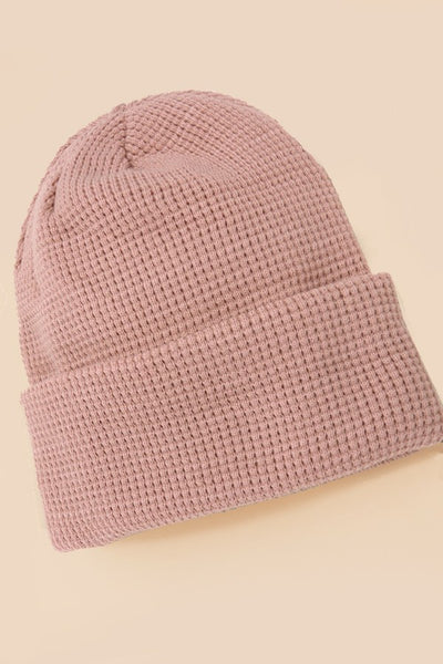 SOFT RIBBED KNIT BEANIES HAT | 40BN913