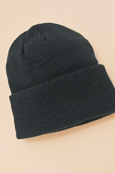 SOFT RIBBED KNIT BEANIES HAT | 40BN913