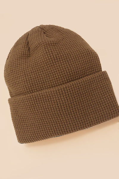 SOFT RIBBED KNIT BEANIES HAT | 40BN913