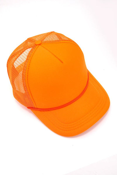 TRUCKER HAT FOAM FRONT MESH BACK HAT CAP | 40HW725