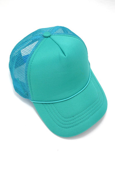 TRUCKER HAT FOAM FRONT MESH BACK HAT CAP | 40HW725