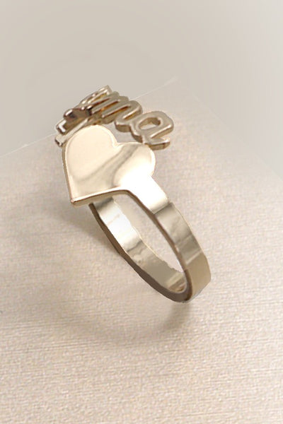 CLASSIC GOLD MAMA HEART RING | 31R24029