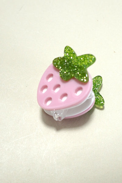 MINI STRAWBERRY HAIR CLAW CLIPS | 40H832