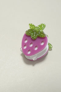 MINI STRAWBERRY HAIR CLAW CLIPS | 40H832