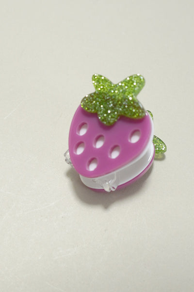 MINI STRAWBERRY HAIR CLAW CLIPS | 40H832