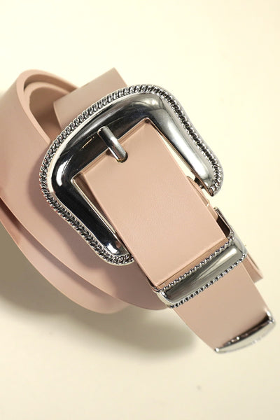 CLASSIC WESTERN BUCKLE FAUX LEATHER BELT | 40BT640