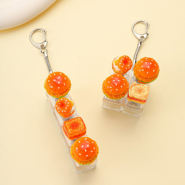 Mini Fast Food Fidget Keyring Bag Charm | 40KC206