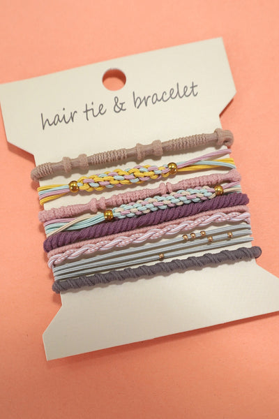 BOHO DUAL FUNCTION KNOT BRACELET HAIR TIES | 40BH103