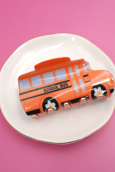 BOOK STACK SCHOOL HAIR CLAW CLIPS | 40H857