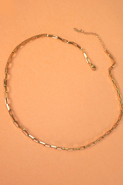 18K STAINLESS STEEL CHARM NECKLACE CHAINS IN SIZES | 40NK354