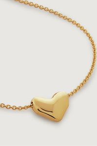 18K STAINLESS STEEL TARNISH FREE HEART NECKLACE | 40NK9407