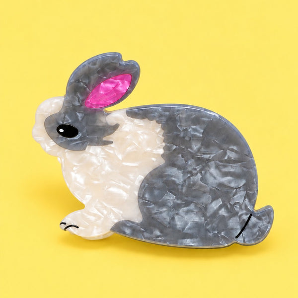 Easter Bunny Pearlescent Hair Claw Clips | 40H1234