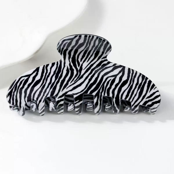 Animal Print Curved Hair Claw Clips | 40H1213