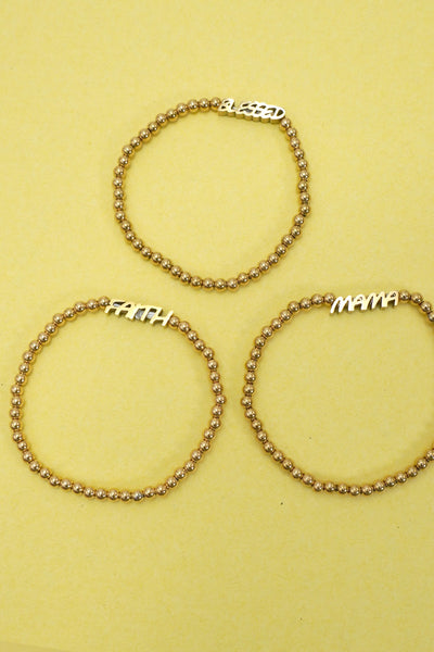 STAINLESS STEEL WATERPROOF TARNISH FREE BRACELET | 40B5127