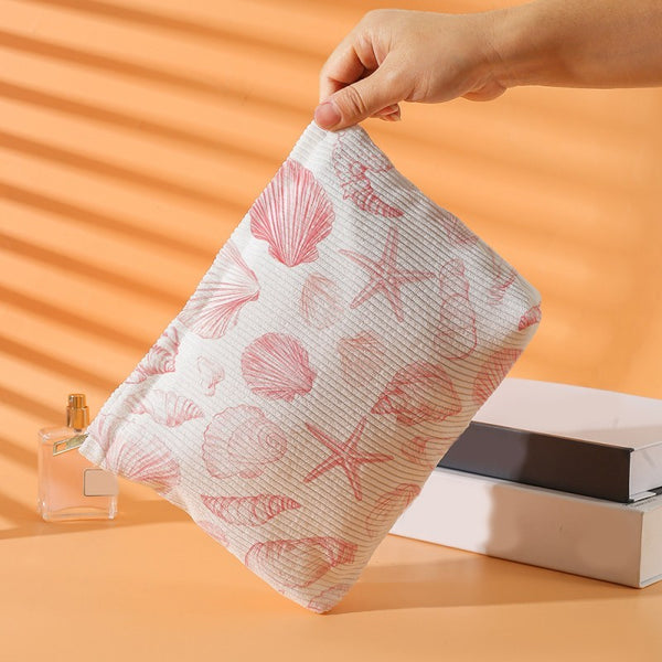 TRAVEL BOW CHERRY COSMETIC MAKEUP POUCH BAG | 40P553