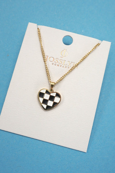 18K STAINLESS STEEL TARNISH FREE HEART NECKLACE | 40NK9439