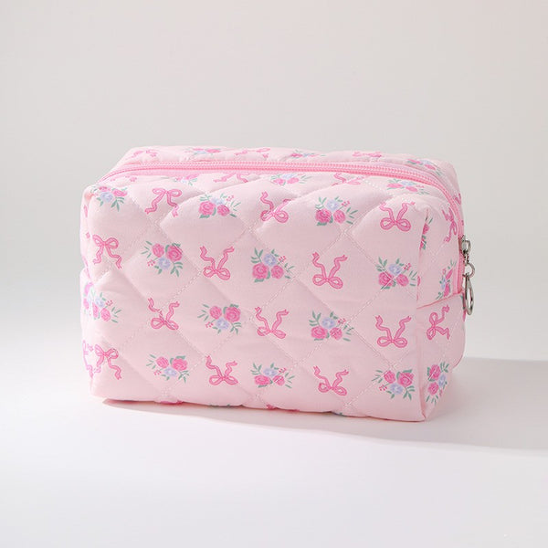FLORAL TOILE PATTERN MAKEUP COSMETIC POUCH BAG | 40P562