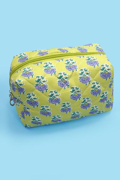 FLORAL TOILE PATTERN MAKEUP COSMETIC POUCH BAG | 40P562
