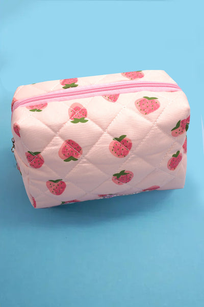 FLORAL TOILE PATTERN MAKEUP COSMETIC POUCH BAG | 40P562