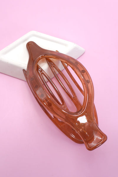 OVAL LAY DOWN FLAT HAIR CLAW CLIPS | 40H917